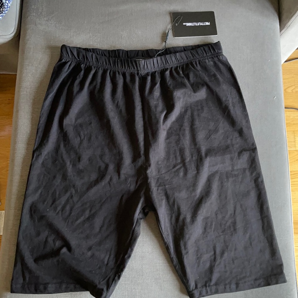 Black biker shorts - Pretty little thing